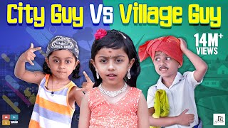 City Guy Vs Village Guy  Tamil Comedy with English Subtitles  Rithvik  Rithu Rocks [upl. by Eillas]