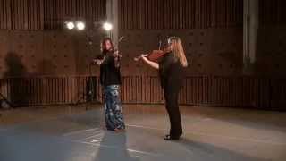 Handel Halvorsen  Sarabande con Variazioni for Violin and Viola [upl. by Neelac996]