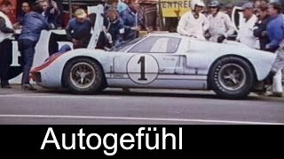 24 hours of Le Mans 1966 heritage footage with Ford GT rediscovered [upl. by Eeltrebor272]