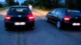 VW Golf IV 16 vs VW Golf IV 19 TDI [upl. by Landa]