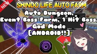 Shindo Life Script Op Auto Farm Auto Boss Auto Dungeon Arceus X  Fluxus [upl. by Jelene]