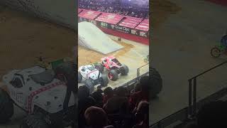 Dirt bike halftime at Savannah Monster Jam [upl. by Gnut933]