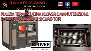 Termocucina Klover a LEGNA pulizia straordinaria e sostituzione long life dal sicuro top [upl. by Wang]