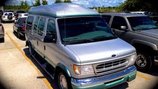 1999 Ford E150 Conversion Van 54L Start Up Quick Tour amp Rev With Exhaust View  115K [upl. by Calista]