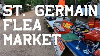 Fantastic Vintage Finds at the St Germain Flea Market in Northern Wisconsin [upl. by Bal]