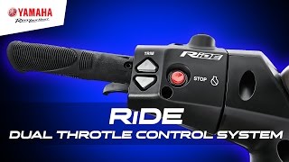 RiDE  Dual Throttle Control System from Yamaha WaveRunners [upl. by Grearson]