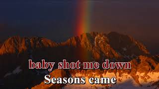 Bang Bang My Baby Shot Me Down Karaoke  Nancy Sinatra [upl. by Adamsun]