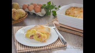 Gateau di patate  gattò con salame e uova sode nella cucina calabrese  Ricette che Passione [upl. by Susann865]