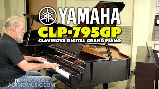 Yamaha CLP795GP Clavinova Grand Piano  Overview and DEMO [upl. by Pimbley782]