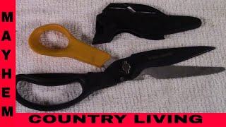 Fiskars Heavy Duty Shears [upl. by Esyahc]