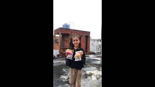 Eating fruits vs hitting insects funny video  Angel ne bevkoof banaya  angel ka ghar tod diya [upl. by Nniroc]