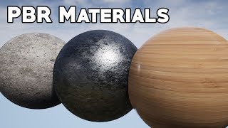 UE4 Tutorial PBR Materials Shader Masterclass [upl. by Noinatrad]