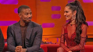 Michael B Jordan Being Thirsted Over By Female Celebrities [upl. by Nyrahs]