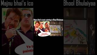 Majnu bhai’s iconic painting in Bhool Bhulaiyaa 3 short DhamakReview [upl. by Anyak944]