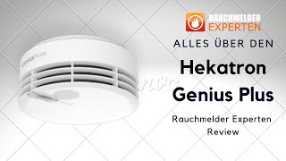 Genius Plus von Hekatron  Rauchmelder Info [upl. by Rausch486]