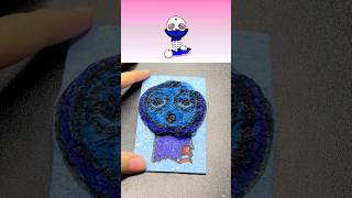 I drew Jevin Blue from Incredibox Abgerny with a Magic Sponge Eraser sprunki incredibox 스프런키 [upl. by Itsirhc]