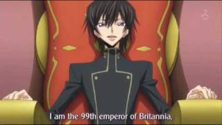 code geass lelouch become emperor [upl. by Yllor]