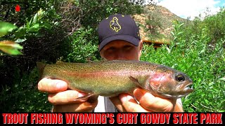 Trout Fishing Wyomings Curt Gowdy State Park [upl. by Venn]