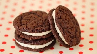 Homemade OREO Cookies Recipe How to Make OREO from Scratch  Gemmas Bigger Bolder Baking Ep 26 [upl. by Oinotnanauj]