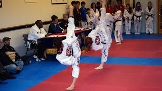 4th Degree Black Belt Testing Poomse [upl. by Islehc580]