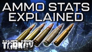 EVERYTHING About Ammo in Tarkov  Escape From Tarkov Guide [upl. by Cowden]