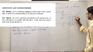 Lecture 37  Continuity and connectedness  Intermediate value theorem with proof  Tamil [upl. by Chainey]