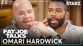 Omari Hardwick About His Relationship with Denzel Washington  Fat Joe Talks  STARZ [upl. by Nairot845]