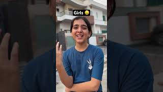 Boys VS Girls 😅😂 Part3 shorts funny youtubeshorts [upl. by Annaeiluj]