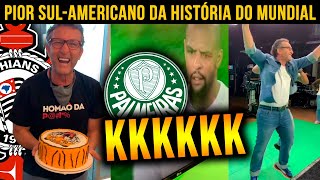 NETO ZOANDO PALMEIRAS E FELIPE MELO AO VIVO NOS PÊNALTIS CONTRA ALAHLY 🤣  VEXAME MUNDIAL DE CLUBES [upl. by Florida]