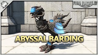 FFXIV  Abyssal Barding [upl. by Lib]