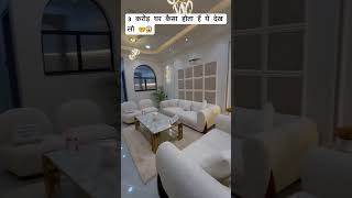 4Bedroom house 3cr Main Vaishali nagar interior Design आपका दिल छूले [upl. by Anayrb]