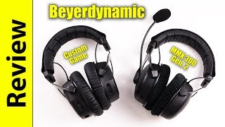 Beyerdynamic Custom Game amp MMX 300 2nd Gen FIXED MICTEST VERSION [upl. by Lletnahs]