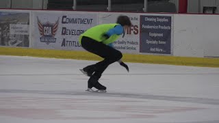 Local figure skaters goal of making it to the Olympics is a family goal [upl. by Enegue]