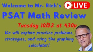 PSAT Math Review [upl. by Tilda]