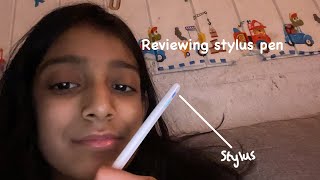 REVIEWING STYLUS PEN AND ITS FEATURES [upl. by Dietz]