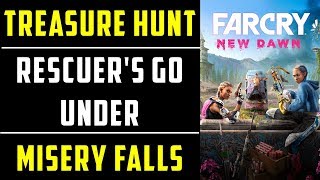 Rescuers go under  Treasure hunt  Misery Falls  Far Cry New Dawn [upl. by Orrin]