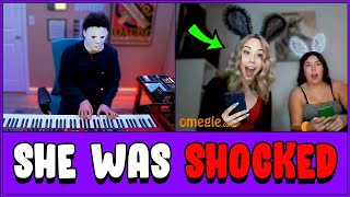 Michael Myers takes song requests on OMEGLE [upl. by Aihseyn]