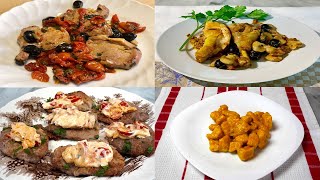 4 Ricetta Facili e Veloci per la Cena Ricette Facili Veloci e Gustosissime [upl. by Rebeca985]