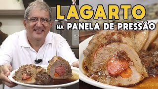 Como Fazer Lagarto na Panela de Pressão  Tv Churrasco [upl. by Jena]