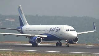 Indigo Airlines Takeoff From Calicut Airport  HD [upl. by Monteria]