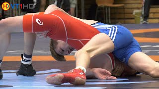 🤼  Wrestling  German Championships 2019 Cadets Freestyle 51kg Rnd 2  EIGENBRODT vs SCHETTERER [upl. by Robbin967]