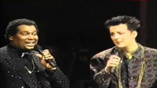 Luther Vandross Boy George  What Becomes Of The BrokenHearted LIVE HD [upl. by Troth]