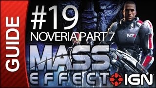 Mass Effect  19 Noveria Repair the Core amp Landlines  Walkthrough [upl. by Llerehc]