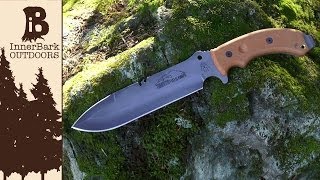 TOPS Tahoma Field Knife Features and Specifications Overview [upl. by Anileme]