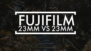 Fujifilm 23mm f14 vs 23mm f2 review  which Fuji lens is better [upl. by Nageet596]