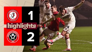 Bristol City 12 Sheffield United  EFL Championship highlights [upl. by Nayr]