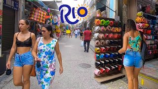 🇧🇷 RIO DE JANEIRO Downtown Rio City Center — BRAZIL Walking Tour [upl. by Ymled]