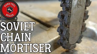 Soviet Chain Mortiser Restoration Part 1 of 2 [upl. by Enale]