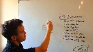 How Coolant Temperature Sensors Work  EFI Explained by Matt  MTech Automotive [upl. by Zoie]