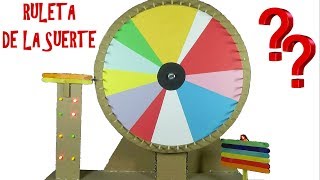 COMO HACER RULETA🎯SORPRESA🎯 DE CARTÓN PARA JUGAR CON NIÑOS DIY EN ESPAÑOL [upl. by Server]